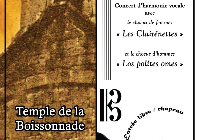 CONCERT D'HARMONIE VOCALE