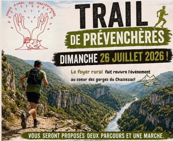 TRAIL DE PRÉVENCHÈRES — visuel événement