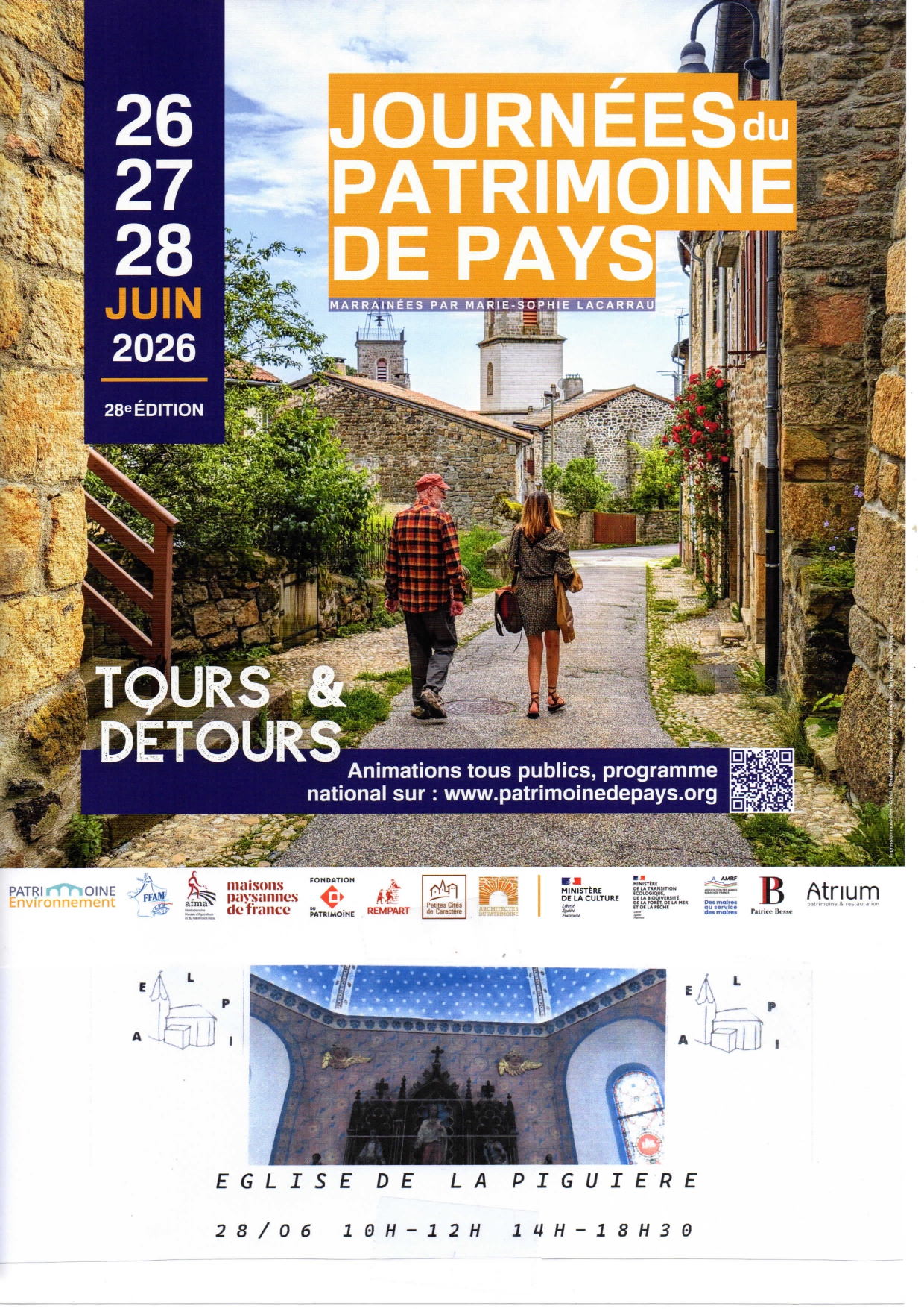 JOURNEE DU PATRIMOINE DE PAYS ET DES MOULINS: EGLISE DE LA PIGUIERE
