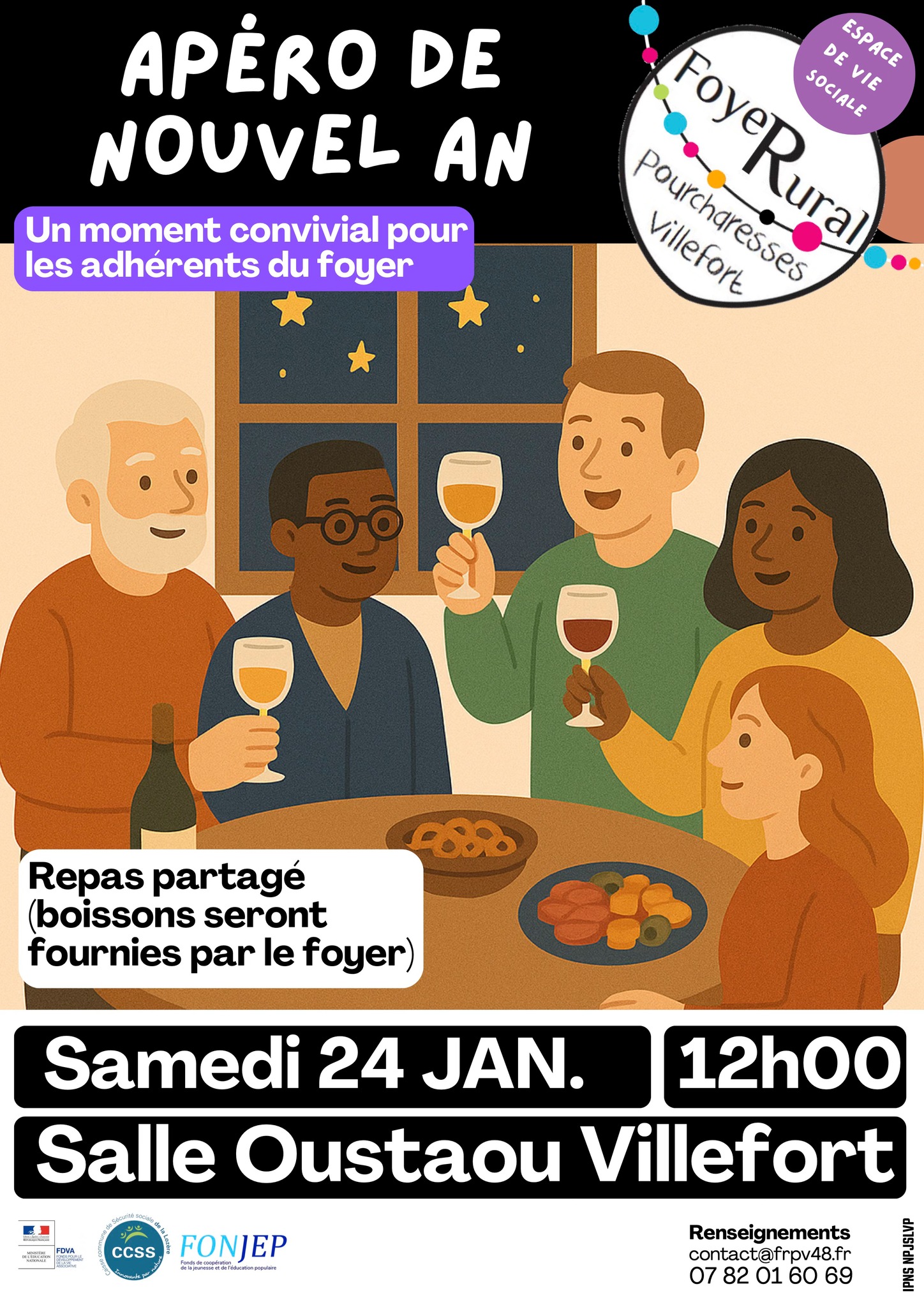 APÉRO  DE  NOUVEL AN