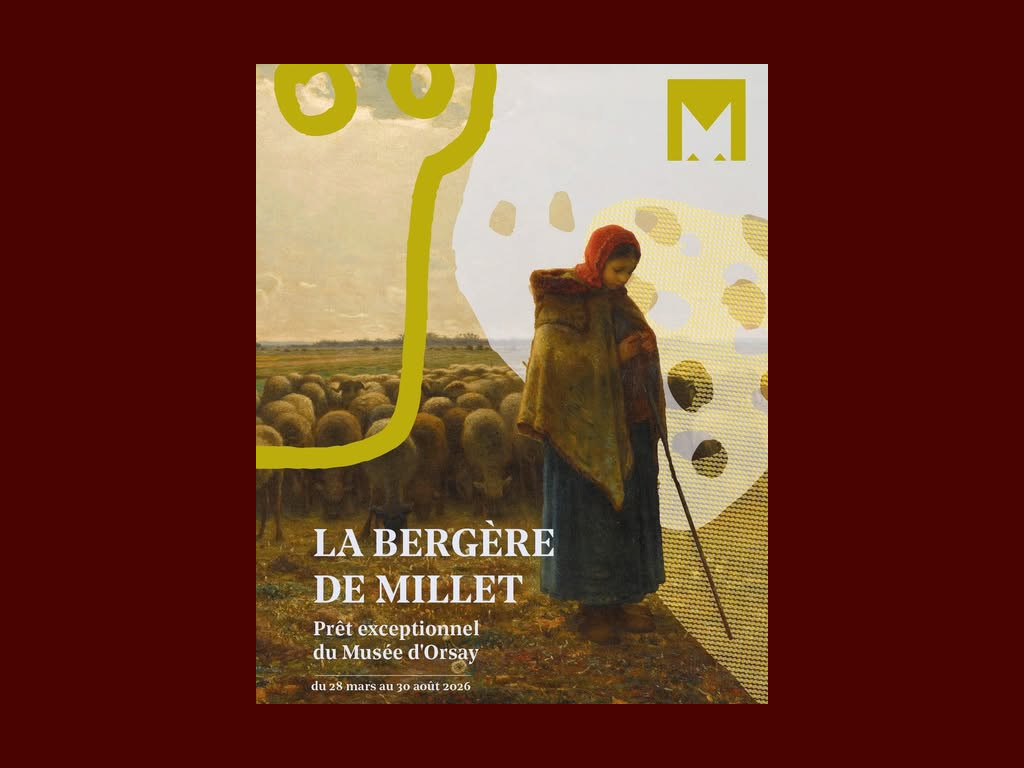 Événement : LA BERGÈRE AVEC SON TROUPEAU DE JEAN-FRANÇOIS MILLET
