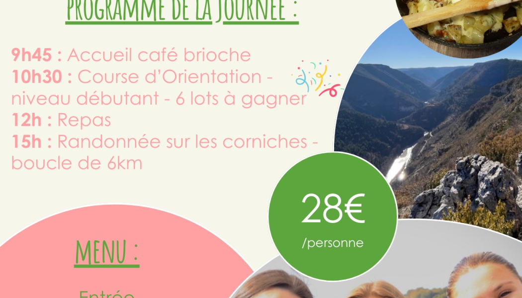 Journée sportive et gourmande dans les gorges du tarn