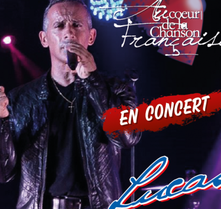 chanteur Lucas "au coeur de la chanson française"