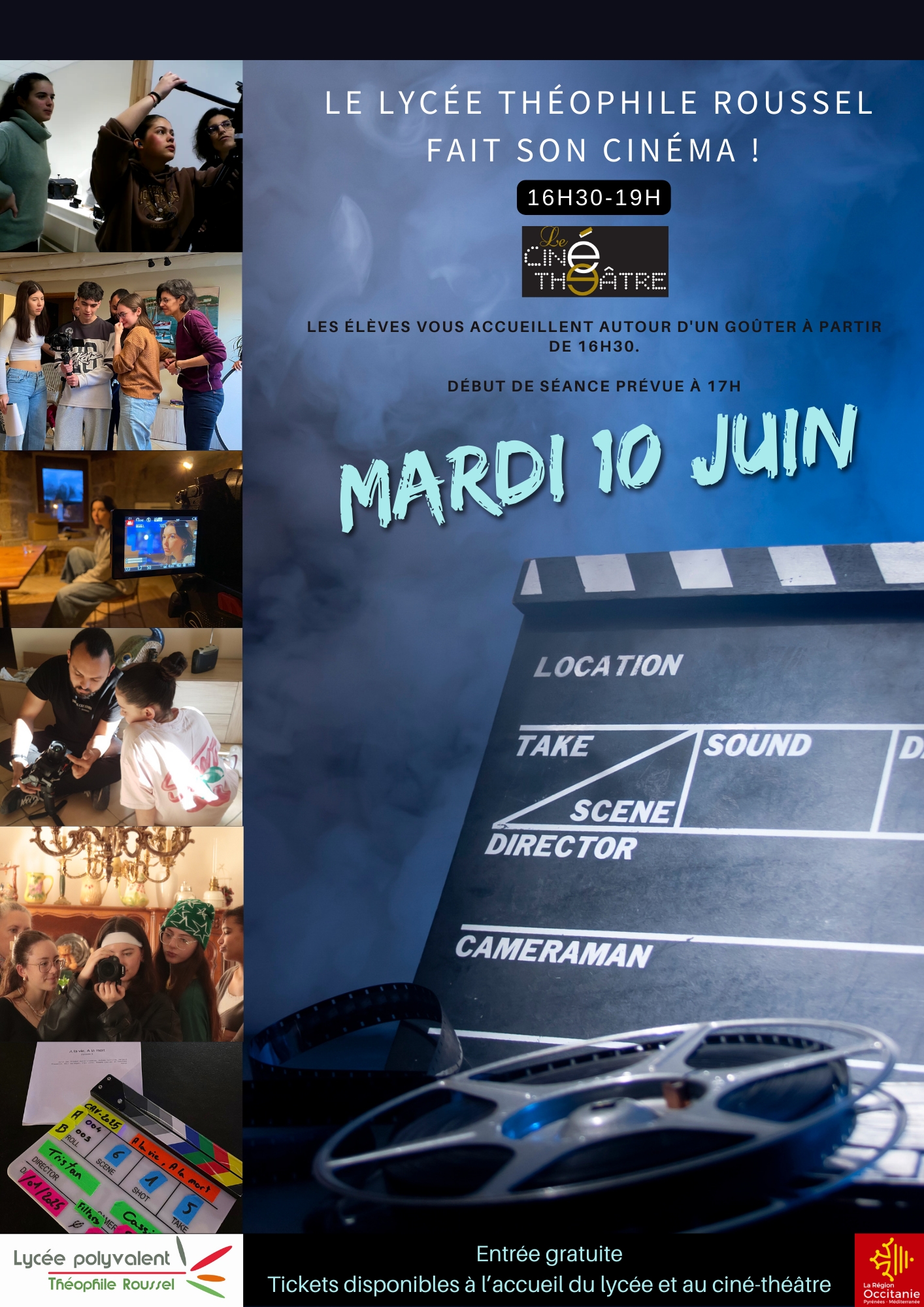 RESTITUTION DES FILMS DE L'OPTION