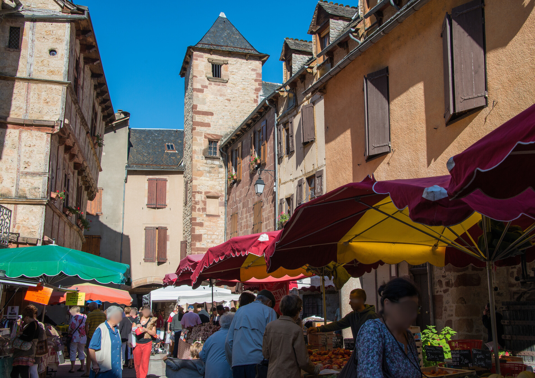 MARCHÉ HEBDOMADAIRE DE LA CANOURGUE, La Canourgue