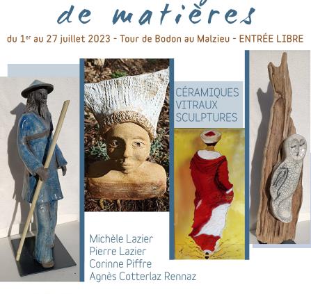 Exposition "Métissage des Matières"