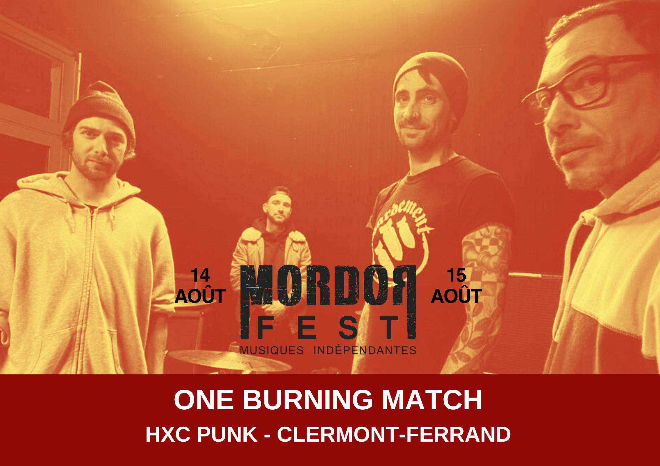 ONE BURING MATCH EN CONCERT