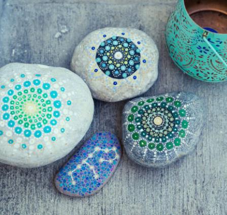 peinture galets