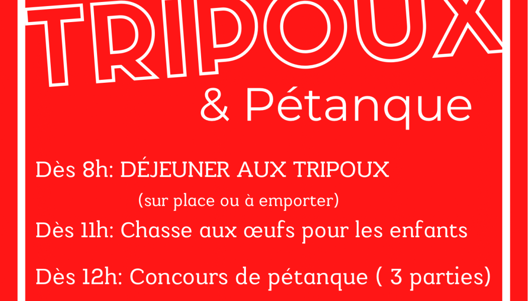 Journée Tripoux et Pétanque