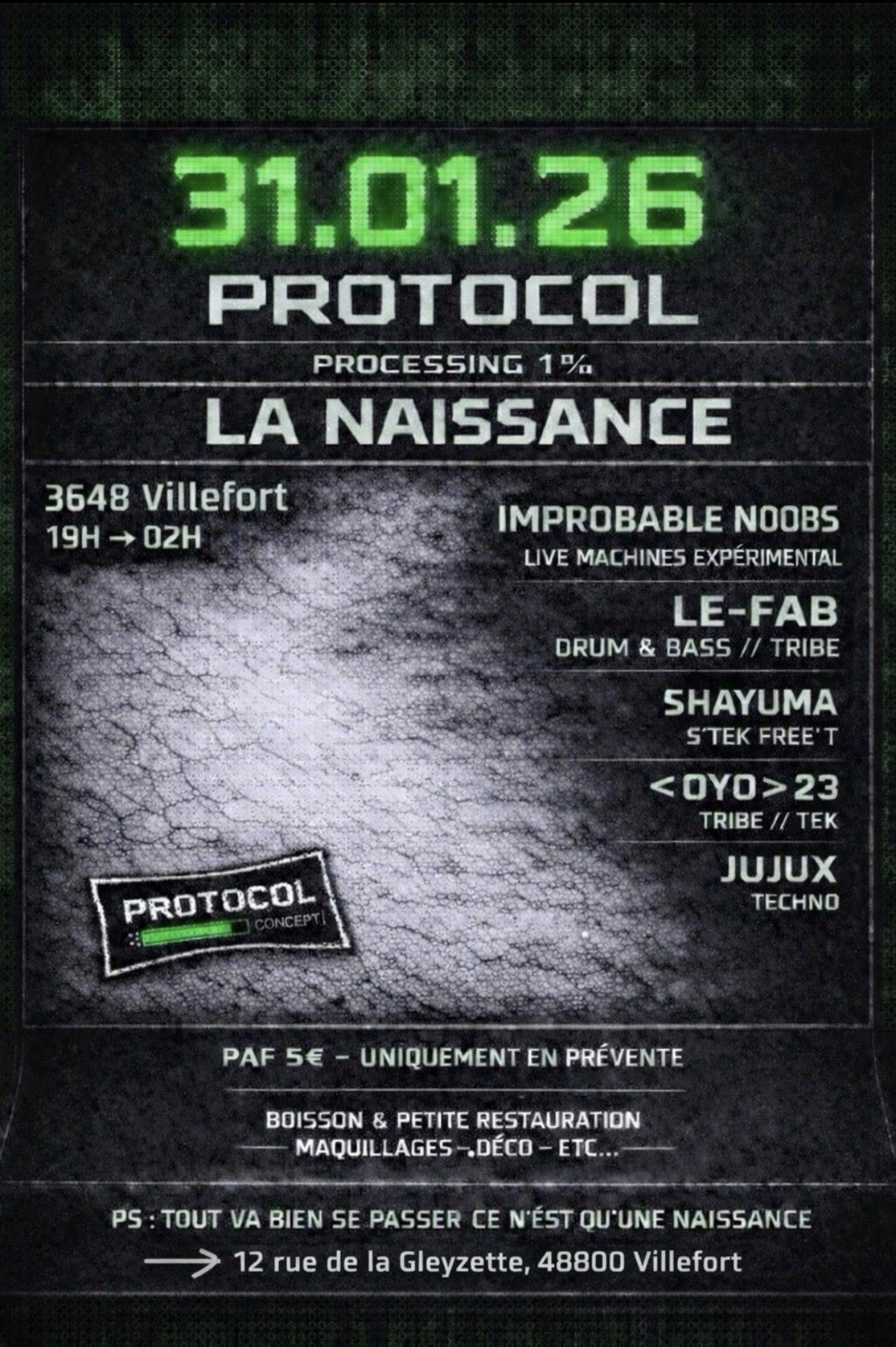 CONCERT-SOIRÉE ÉLECTRO