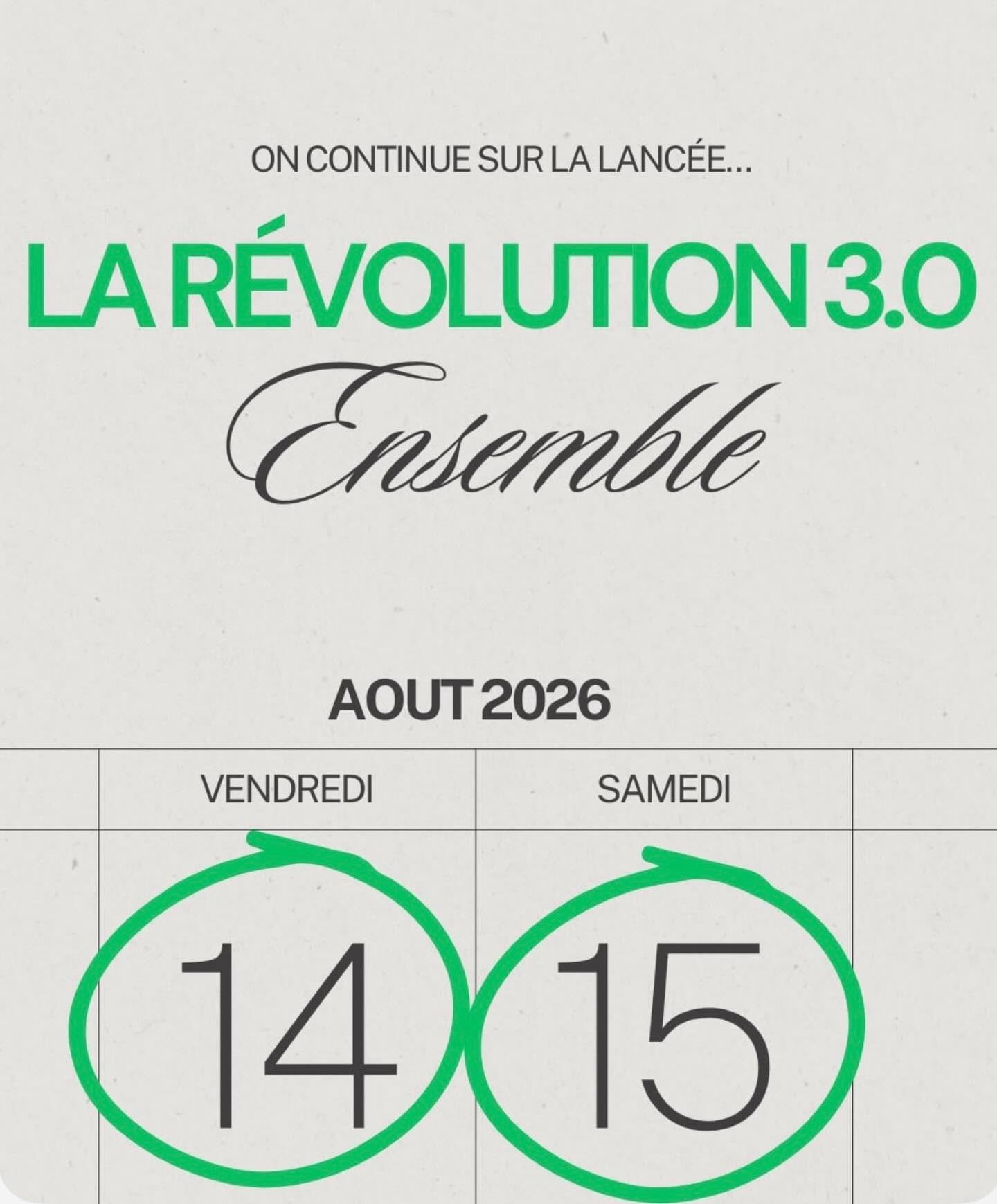 RÉVOLUTION CANOURGUAISE 3.0