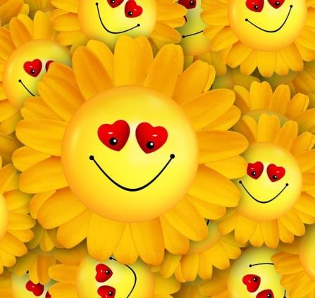 sourire tournesol smiley