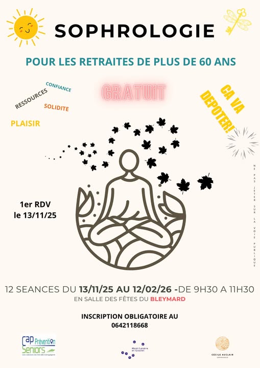 ATELIER DE SOPHROLOGIE