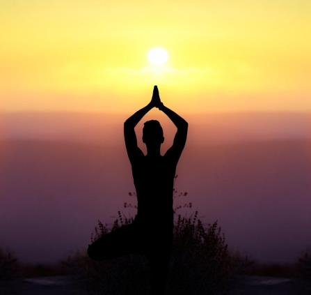 meditation yoga montagne