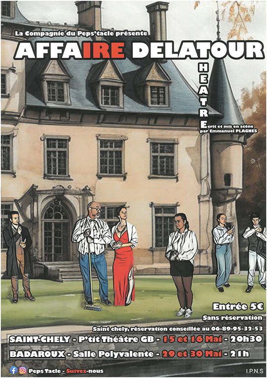 AFFAIRE DELATOUR — visuel événement