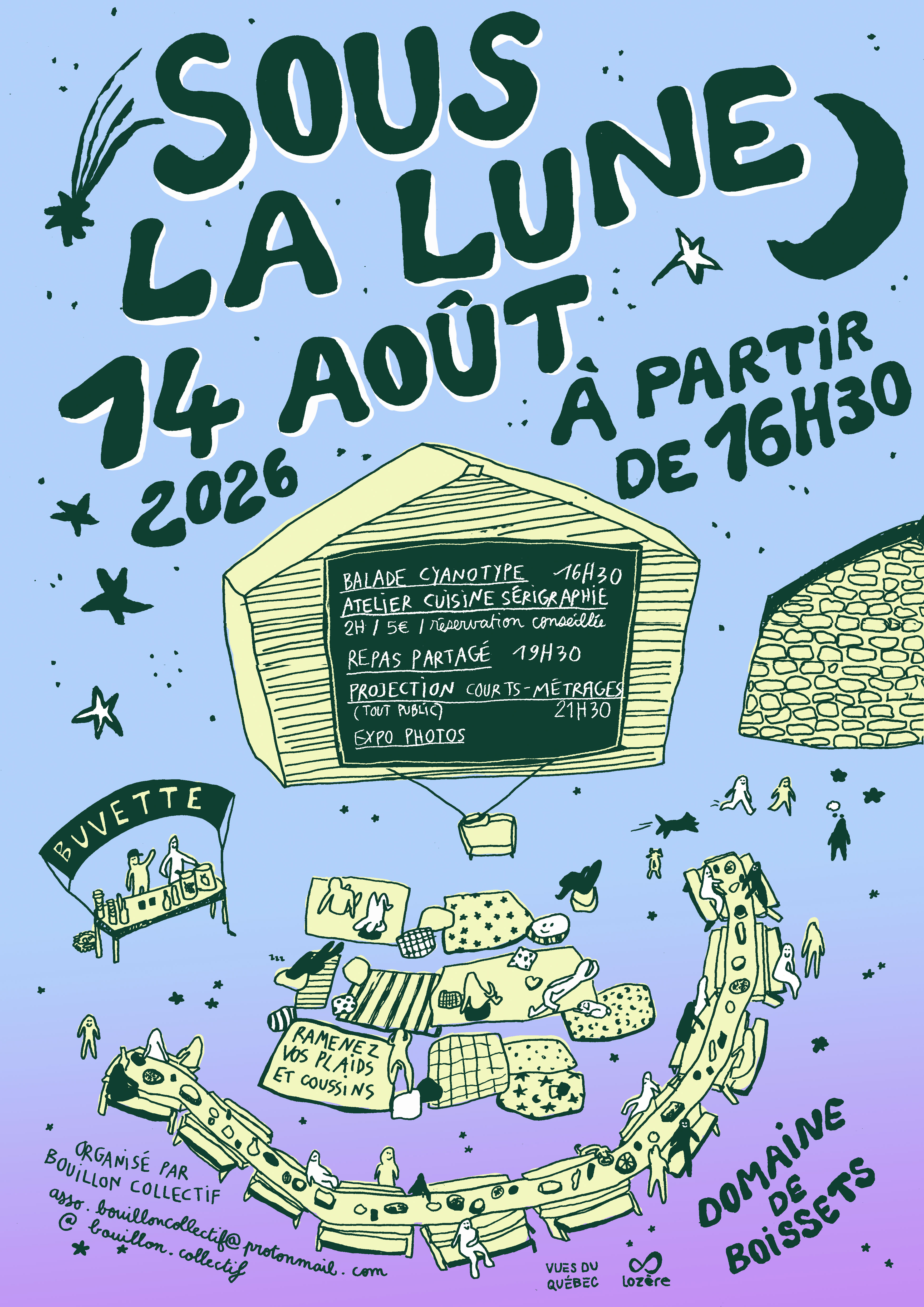 SOUS LA LUNE